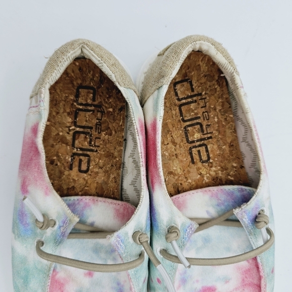 Hey Dude Wendy Boho Mandala Tie Dye Youth Shoes - Picture 7 of 12